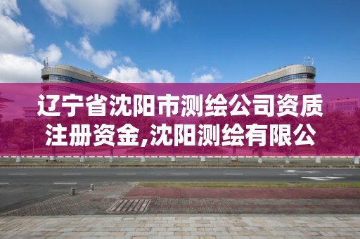 遼寧省沈陽市測繪公司資質注冊資金,沈陽測繪有限公司