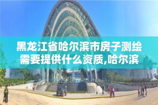 黑龍江省哈爾濱市房子測繪需要提供什么資質(zhì),哈爾濱房產(chǎn)測繪公司