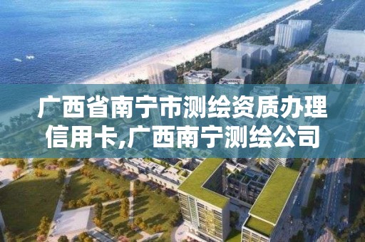 廣西省南寧市測繪資質辦理信用卡,廣西南寧測繪公司排名