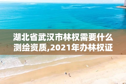 湖北省武漢市林權(quán)需要什么測繪資質(zhì),2021年辦林權(quán)證測繪要錢嗎。