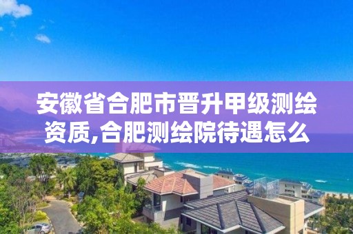 安徽省合肥市晉升甲級測繪資質,合肥測繪院待遇怎么樣。