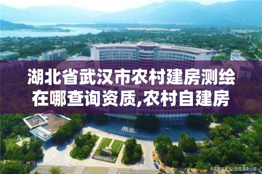 湖北省武漢市農(nóng)村建房測(cè)繪在哪查詢資質(zhì),農(nóng)村自建房測(cè)繪報(bào)告好了,可以直接報(bào)批嗎