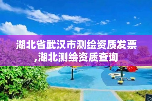 湖北省武漢市測繪資質(zhì)發(fā)票,湖北測繪資質(zhì)查詢