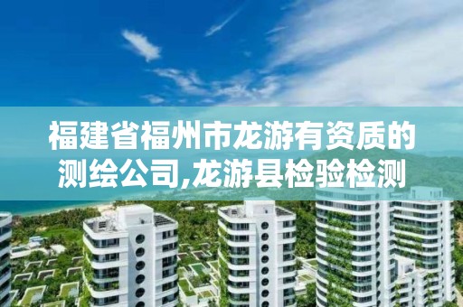 福建省福州市龍游有資質的測繪公司,龍游縣檢驗檢測研究院簡介。