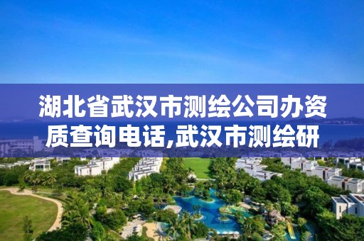 湖北省武漢市測繪公司辦資質(zhì)查詢電話,武漢市測繪研究院電話。