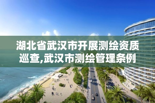 湖北省武漢市開展測繪資質巡查,武漢市測繪管理條例