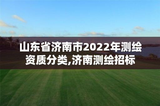 山東省濟(jì)南市2022年測(cè)繪資質(zhì)分類,濟(jì)南測(cè)繪招標(biāo)