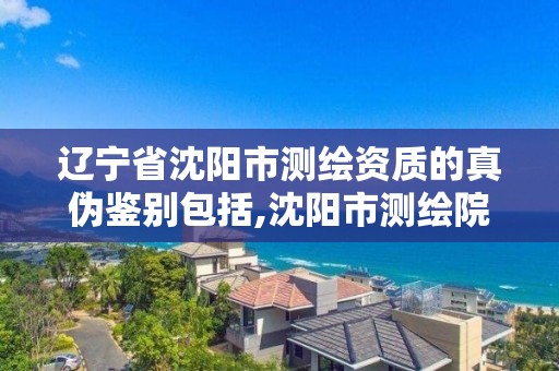 遼寧省沈陽市測繪資質的真偽鑒別包括,沈陽市測繪院電話