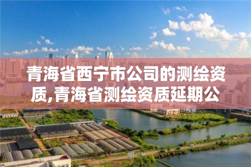 青海省西寧市公司的測繪資質(zhì),青海省測繪資質(zhì)延期公告