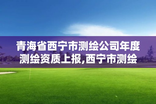 青海省西寧市測繪公司年度測繪資質上報,西寧市測繪院招聘公示