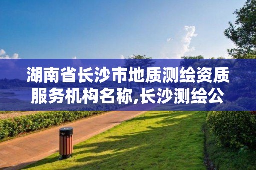 湖南省長沙市地質測繪資質服務機構名稱,長沙測繪公司資質有哪家