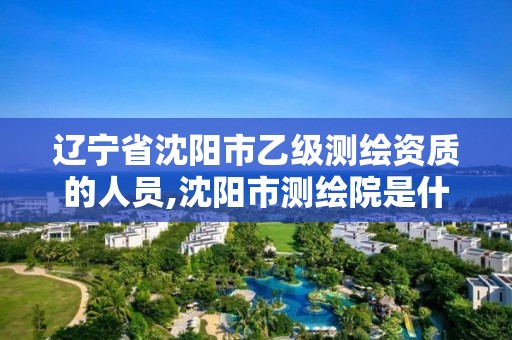 遼寧省沈陽市乙級測繪資質的人員,沈陽市測繪院是什么單位