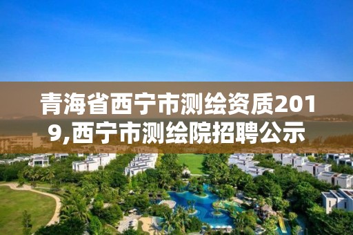 青海省西寧市測繪資質2019,西寧市測繪院招聘公示