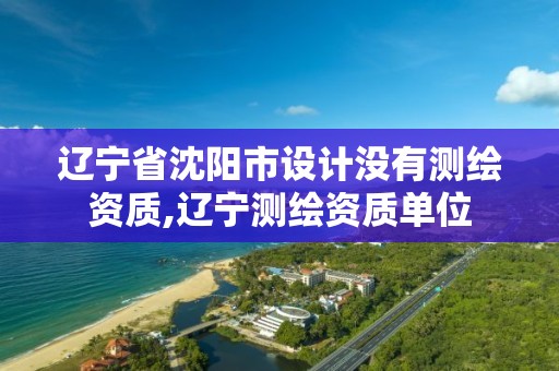 遼寧省沈陽市設計沒有測繪資質,遼寧測繪資質單位