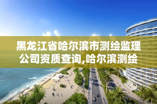 黑龍江省哈爾濱市測繪監理公司資質查詢,哈爾濱測繪內業招聘信息