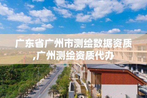 廣東省廣州市測繪數據資質,廣州測繪資質代辦