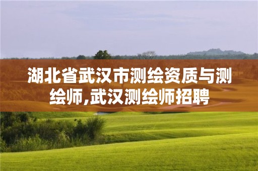 湖北省武漢市測繪資質(zhì)與測繪師,武漢測繪師招聘