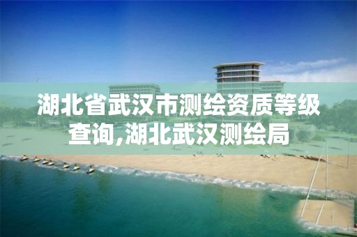 湖北省武漢市測繪資質等級查詢,湖北武漢測繪局