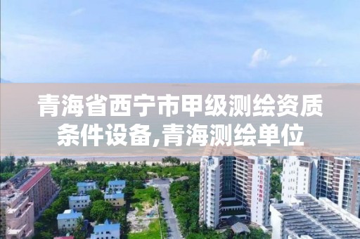 青海省西寧市甲級測繪資質條件設備,青海測繪單位