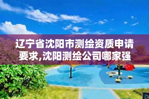 遼寧省沈陽市測繪資質申請要求,沈陽測繪公司哪家強哪家好