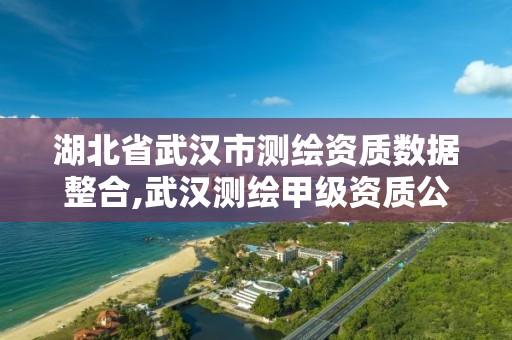 湖北省武漢市測繪資質數據整合,武漢測繪甲級資質公司