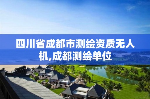 四川省成都市測繪資質(zhì)無人機(jī),成都測繪單位