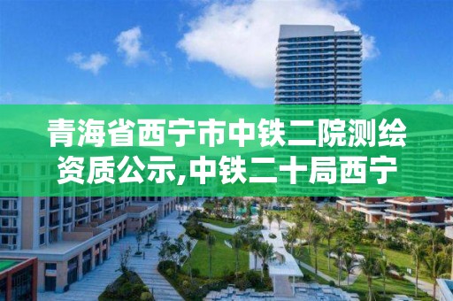 青海省西寧市中鐵二院測繪資質公示,中鐵二十局西寧項目。