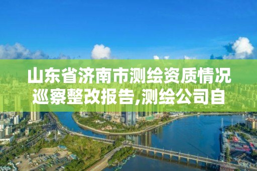 山東省濟南市測繪資質情況巡察整改報告,測繪公司自查自糾報告