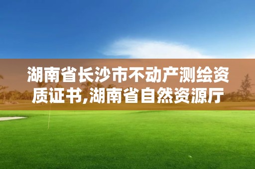 湖南省長沙市不動產測繪資質證書,湖南省自然資源廳關于延長測繪資質證書有效期的公告。