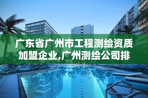 廣東省廣州市工程測繪資質加盟企業,廣州測繪公司排名名單