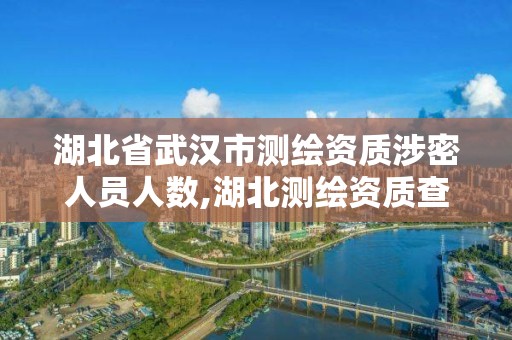 湖北省武漢市測繪資質涉密人員人數,湖北測繪資質查詢