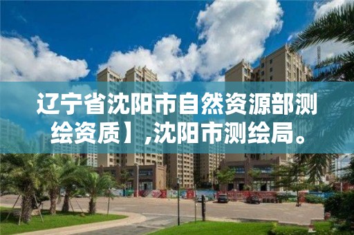 遼寧省沈陽市自然資源部測繪資質(zhì)】,沈陽市測繪局。