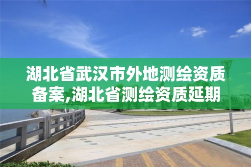 湖北省武漢市外地測繪資質備案,湖北省測繪資質延期公告