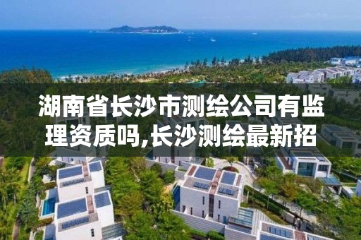 湖南省長沙市測繪公司有監理資質嗎,長沙測繪最新招聘。