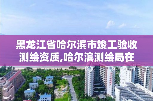 黑龍江省哈爾濱市竣工驗收測繪資質,哈爾濱測繪局在哪