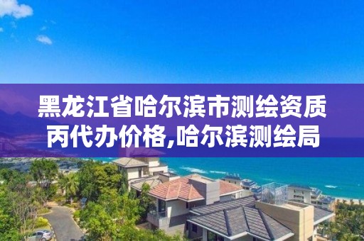 黑龍江省哈爾濱市測繪資質丙代辦價格,哈爾濱測繪局屬于什么單位