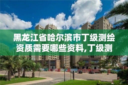 黑龍江省哈爾濱市丁級測繪資質需要哪些資料,丁級測繪資質人員要求。