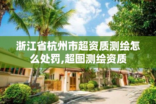 浙江省杭州市超資質(zhì)測繪怎么處罰,超圖測繪資質(zhì)