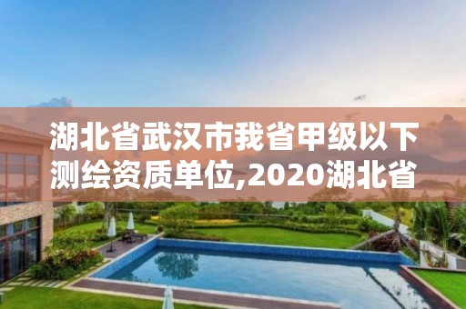 湖北省武漢市我省甲級以下測繪資質單位,2020湖北省甲級測繪單位