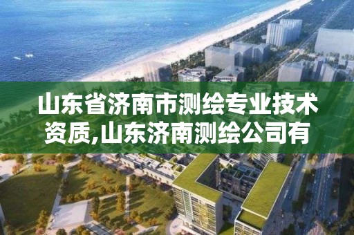 山東省濟南市測繪專業技術資質,山東濟南測繪公司有哪些