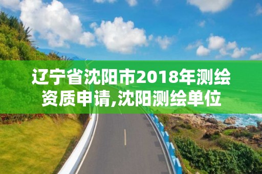 遼寧省沈陽市2018年測繪資質申請,沈陽測繪單位