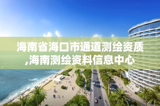 海南省海口市通道測繪資質,海南測繪資料信息中心