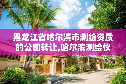 黑龍江省哈爾濱市測(cè)繪資質(zhì)的公司轉(zhuǎn)讓,哈爾濱測(cè)繪儀器