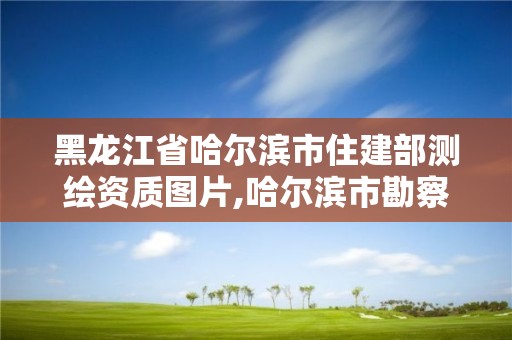 黑龍江省哈爾濱市住建部測(cè)繪資質(zhì)圖片,哈爾濱市勘察測(cè)繪研究院