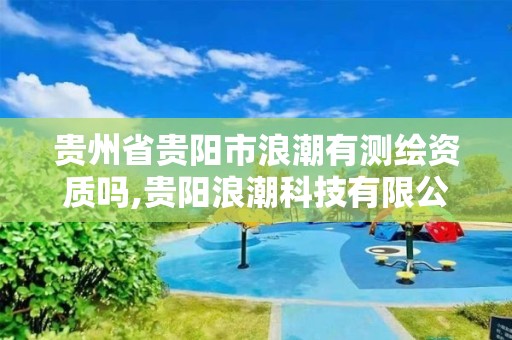 貴州省貴陽市浪潮有測繪資質嗎,貴陽浪潮科技有限公司