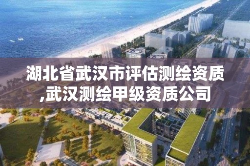 湖北省武漢市評估測繪資質,武漢測繪甲級資質公司