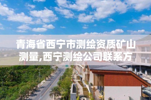 青海省西寧市測繪資質(zhì)礦山測量,西寧測繪公司聯(lián)系方式