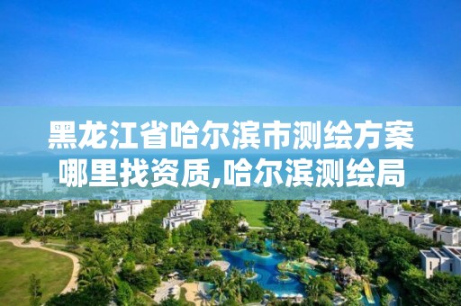 黑龍江省哈爾濱市測繪方案哪里找資質,哈爾濱測繪局是干什么的