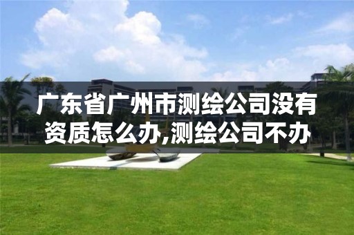 廣東省廣州市測繪公司沒有資質怎么辦,測繪公司不辦資質可以嗎。