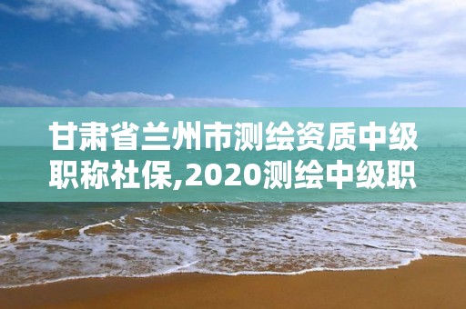 甘肅省蘭州市測繪資質中級職稱社保,2020測繪中級職稱申報條件